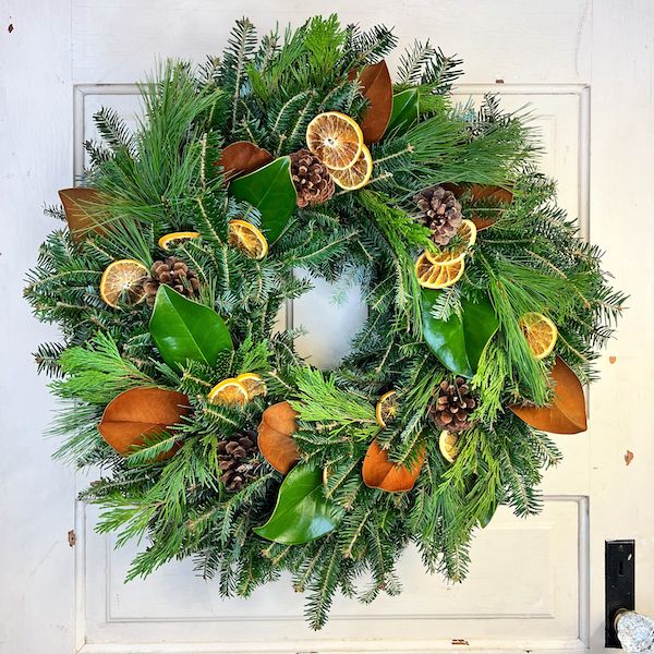 Southern Citrus Wreath