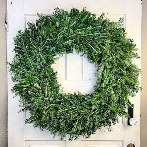 Classic Fraser Fir Wreath
